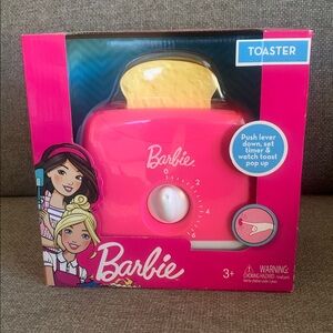 Barbie Pretend Play Toy Toaster New